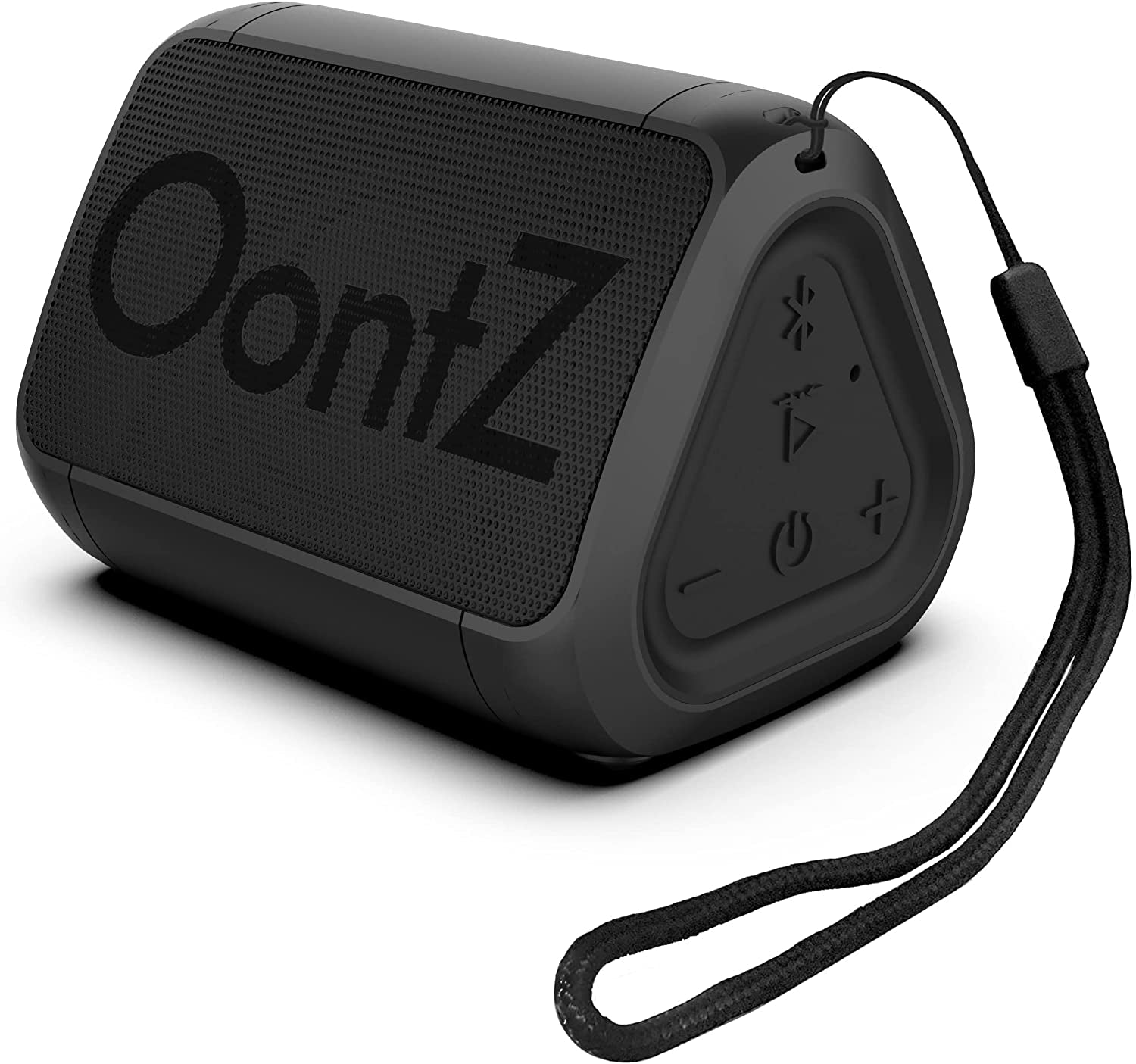 Oontz Solo Bluetooth Portable Speaker, Compact Size, Surprisingly Loud Volume & Bass, 100 Foot Wireless Range, IPX5, Perfect Travel Speaker, Bluetooth Speakers (Black)